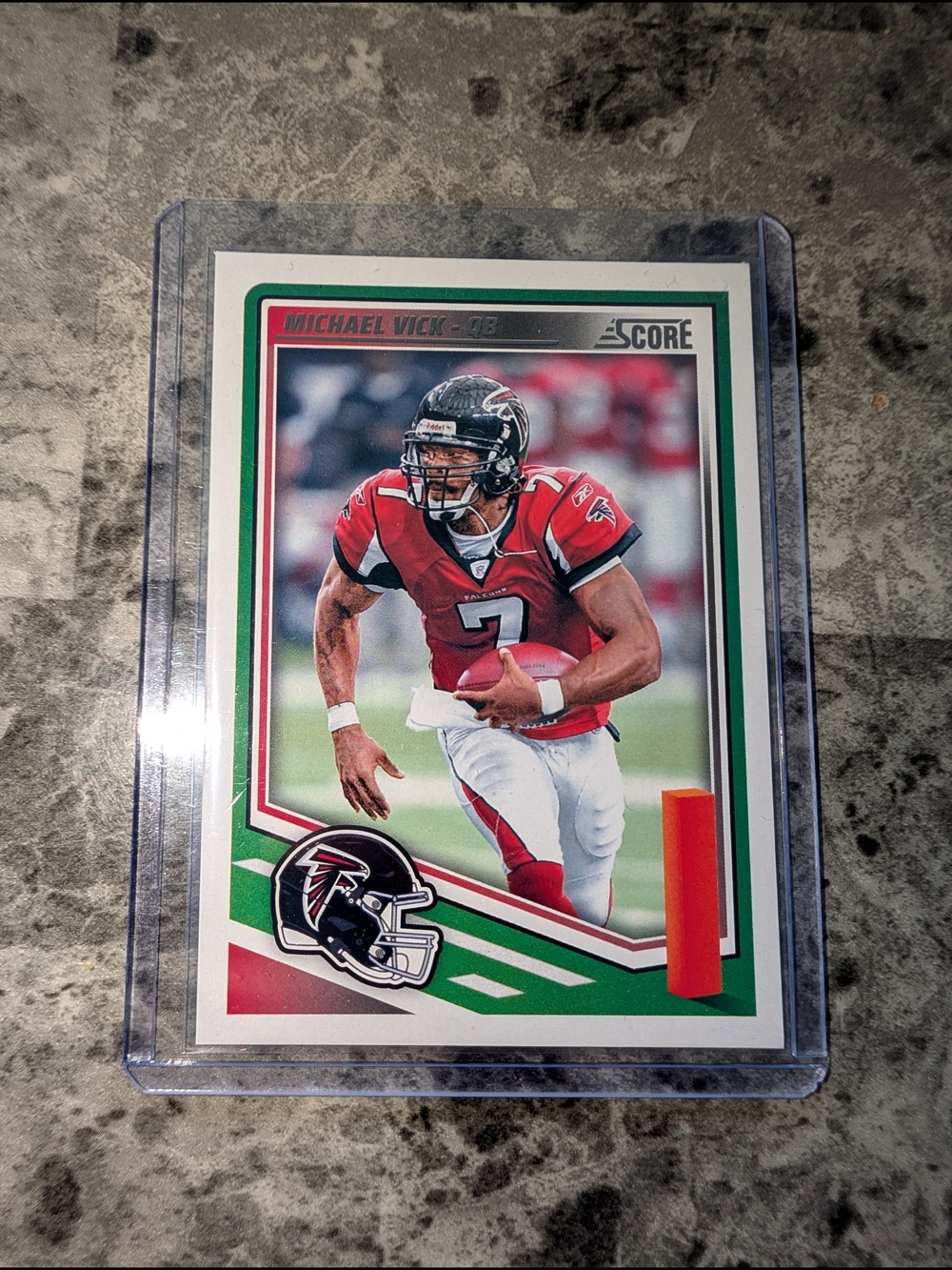 2025 Panini Score NFL Michael Vick #256 - Atlanta Falcons Card